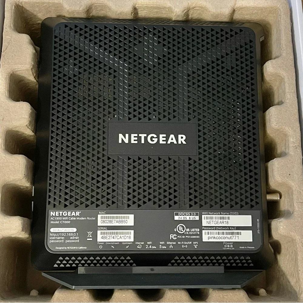 NETGEAR AC1900 Nighthawk C7000 - Picture 10 of 12